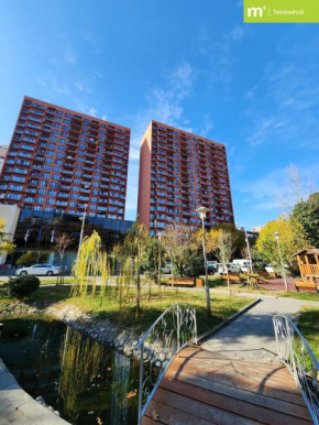 M2 Complex Cozy Flat on Temarashvili Street with City View in City Center
